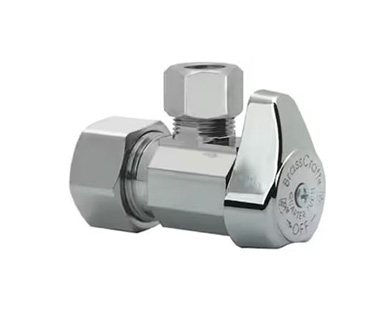 1/2X3/8" Comp Llave Ang 1/4 Giro