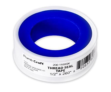 Ptfe Tape 1/2x260 Wht
