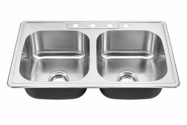 33x22x8" Freg Hondo Doble SS 22G