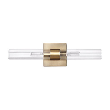 18" Globe Lamp Pared Oro Pulido