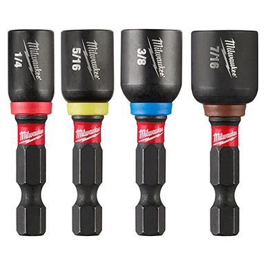 MW 4PC 1-7/8" Mag Nut DR Set