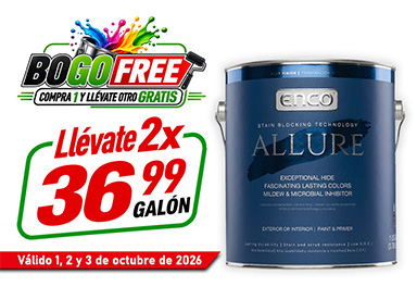 Allure Flat Blanco Pastel gl