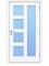 36x80" Puerta Alum AG046 Bl Der