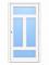 36x80" Puerta Alum AG033 Bl Izq