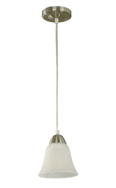 Lamp Colgante Satin Niquel 1L
