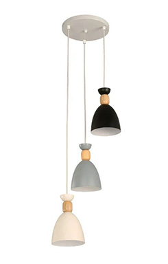 Lamp Colgante Bl 3L E27