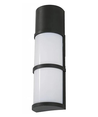 14W Lamp LED Ext Pared Ne