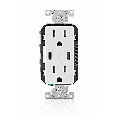 Outlet/usb Dplx/c 15a