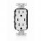 Outlet/usb Dplx/c 15a